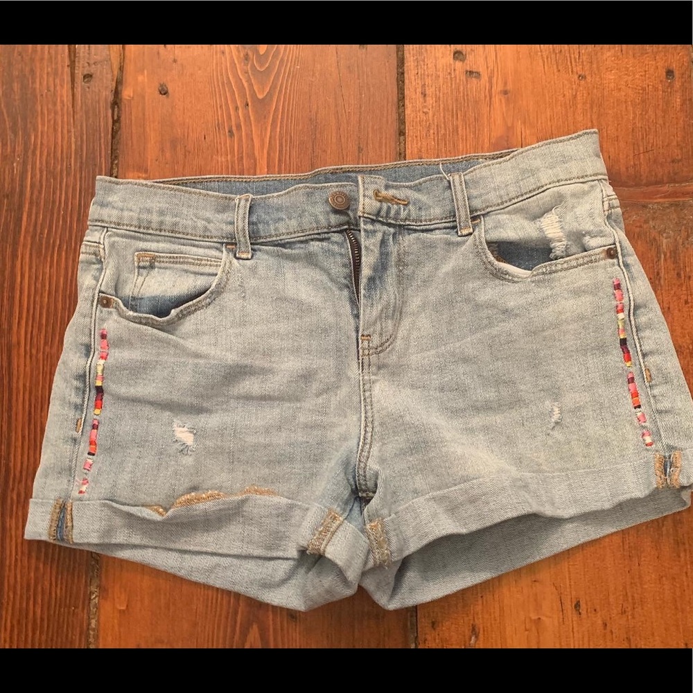 Old Navy Embroidered Shorts